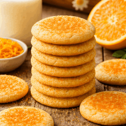 Orange Creamsicle Sugar Cookies