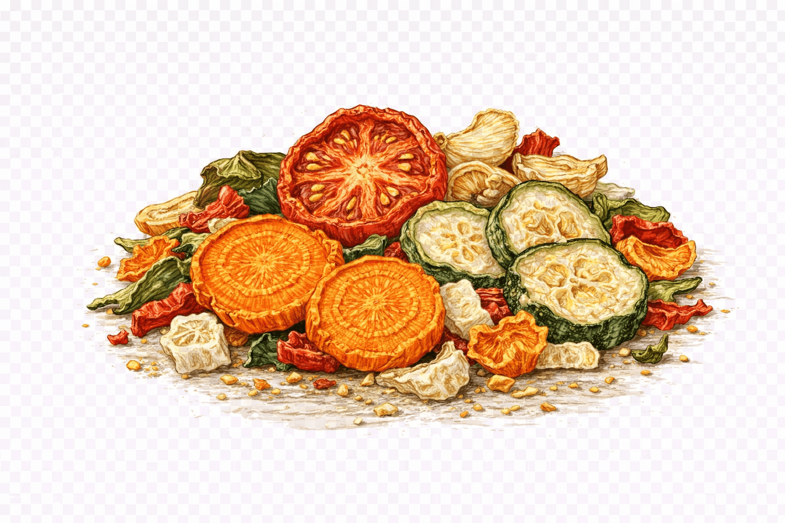 Dehydrated Vegetables