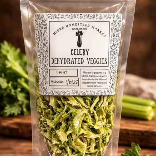 Dehydrated Celery