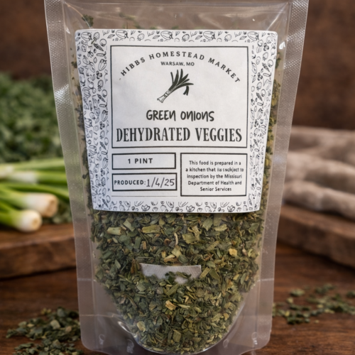 Dehydrated Green Onions